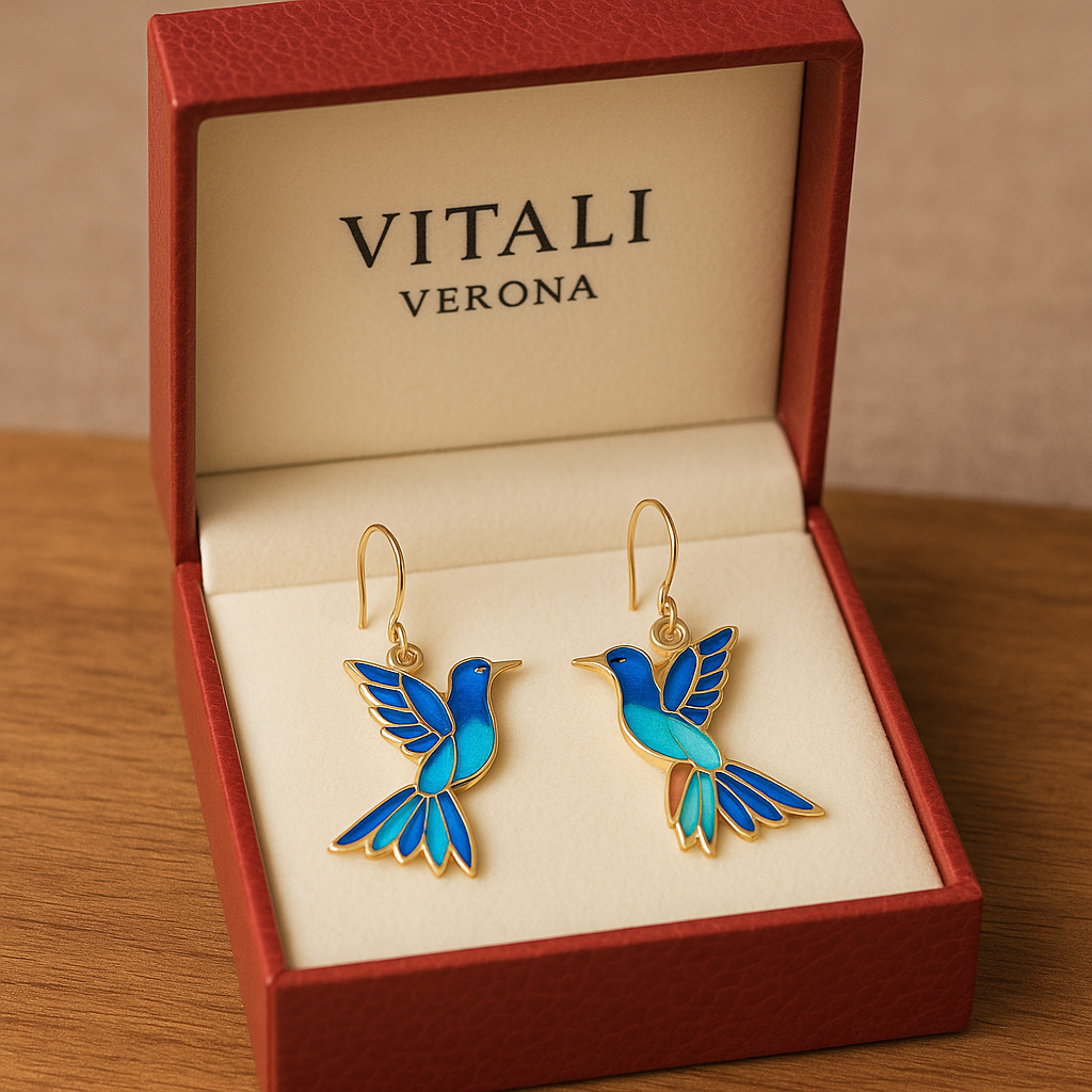 Vola - Hummingbird Shaped Earrings