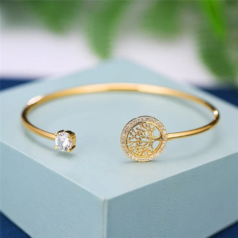 Angel - Adjustable Tree of Life Bracelet