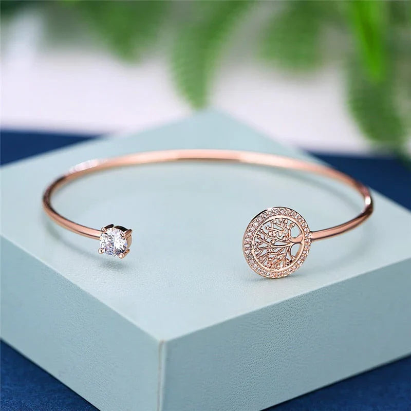 Angel - Adjustable Tree of Life Bracelet
