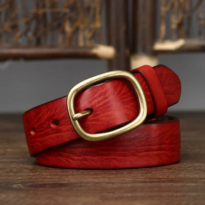 ELISATM | WOMEN'S LEATHER BELT (WIDTH 2.8 CM) Regular