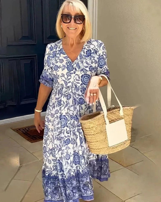 Nia™ | Elegant and Airy Floral Dress