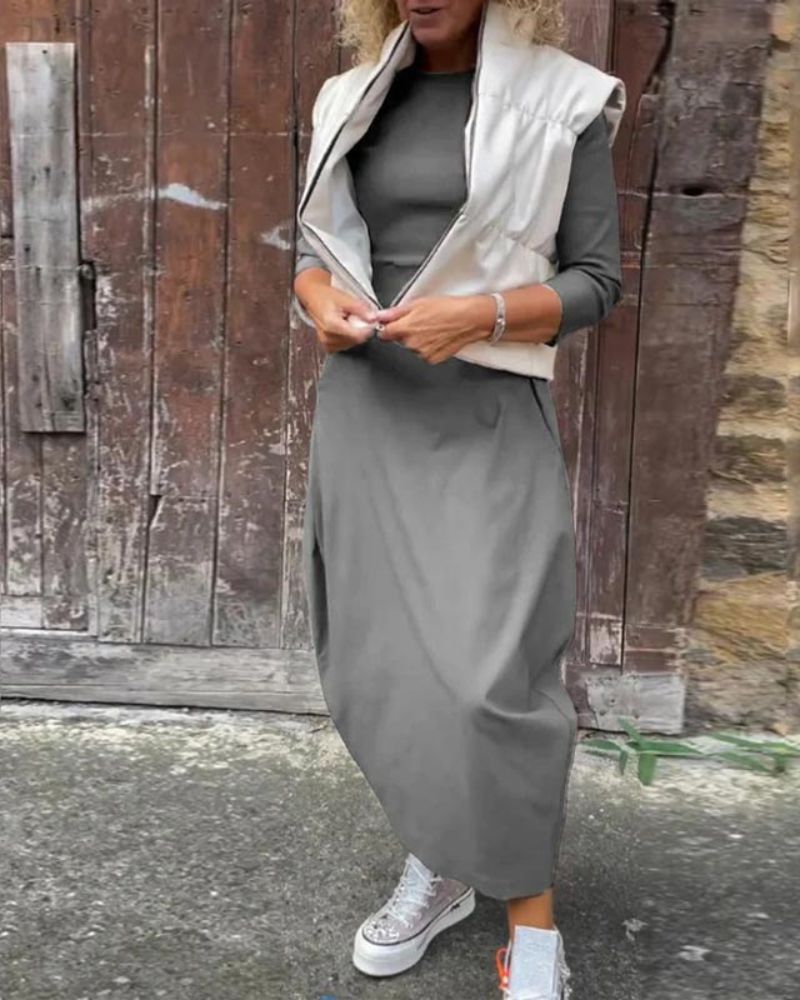 BRINAY - CASUAL AND ELEGANT DRESS