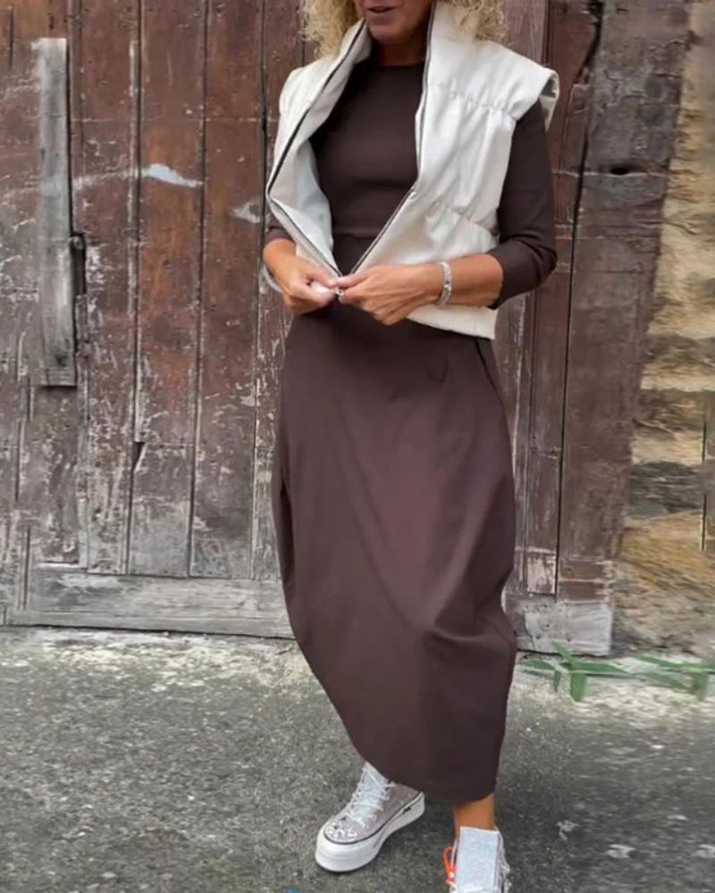 BRINAY - CASUAL AND ELEGANT DRESS