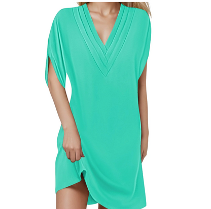 Selia™ | Elegant Dress with V-Neck