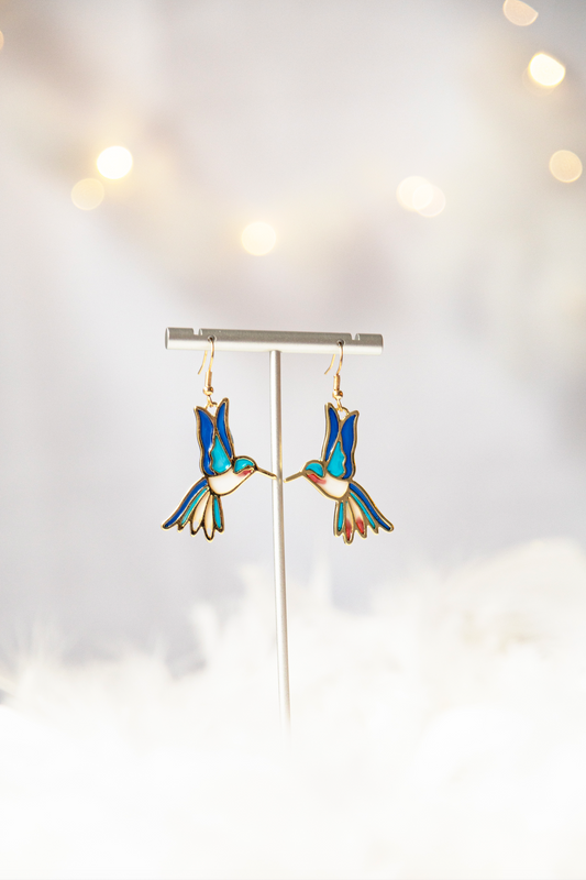 Vola - Hummingbird Shaped Earrings