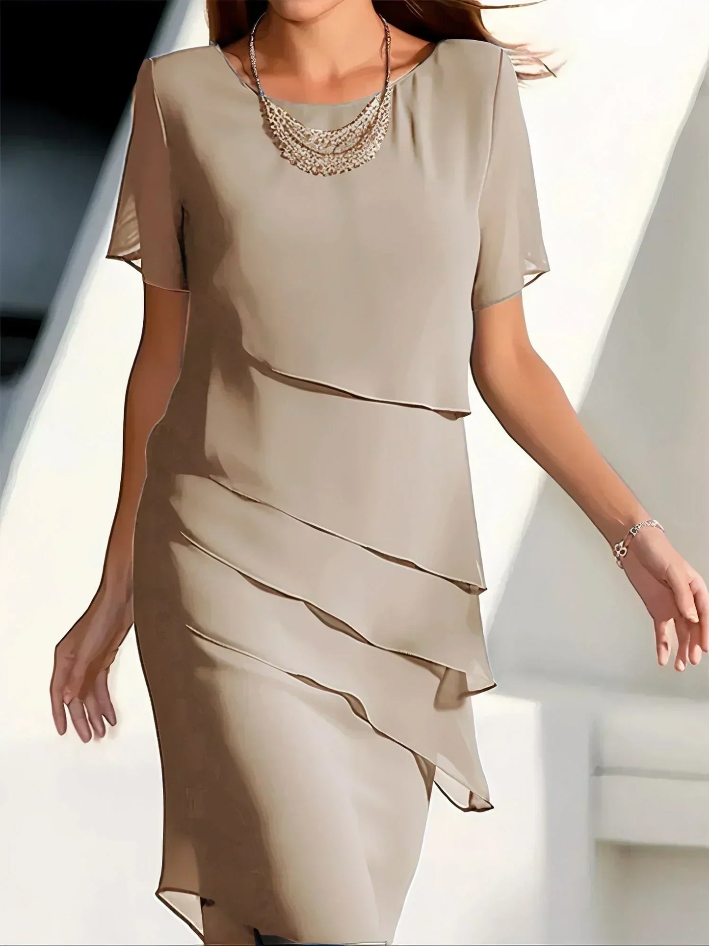 Eva - Elegant Dress with Layers