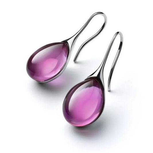 Shane - Drop Earrings with Crystals