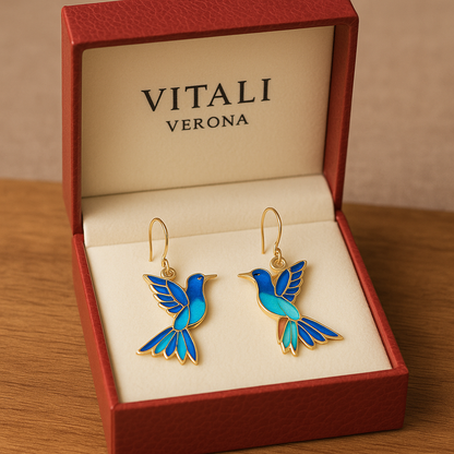 Vola - Hummingbird Shaped Earrings