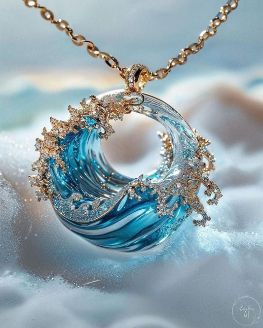 Stormy Sea Necklace