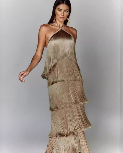 Isla - Dress with Tassels