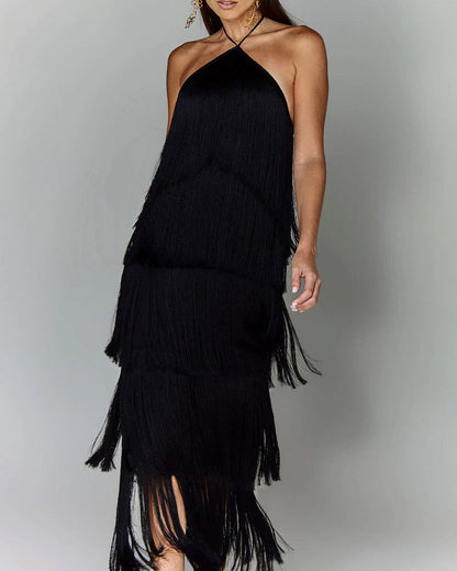 Isla - Dress with Tassels