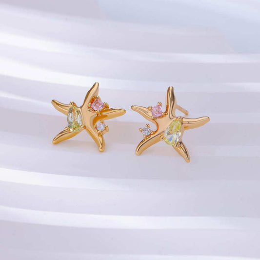 Starfish Shaped Earrings