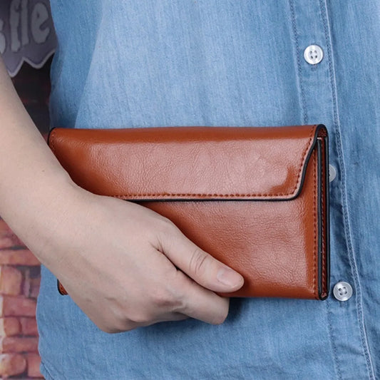 CHARLOTTE™ | LUXURY FAUX LEATHER LONG WALLET FOR WOMEN