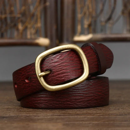 ELISATM | WOMEN'S LEATHER BELT (WIDTH 2.8 CM) Regular