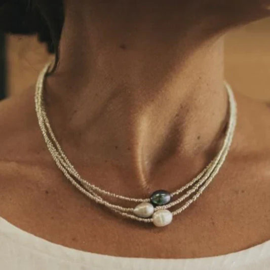 Christine - Vintage Freshwater Pearl Necklace