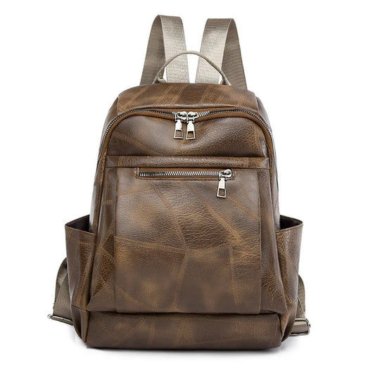 GRETA™ | ELEGANT AND FUNCTIONAL WOMEN'S LEATHER BACKPACK