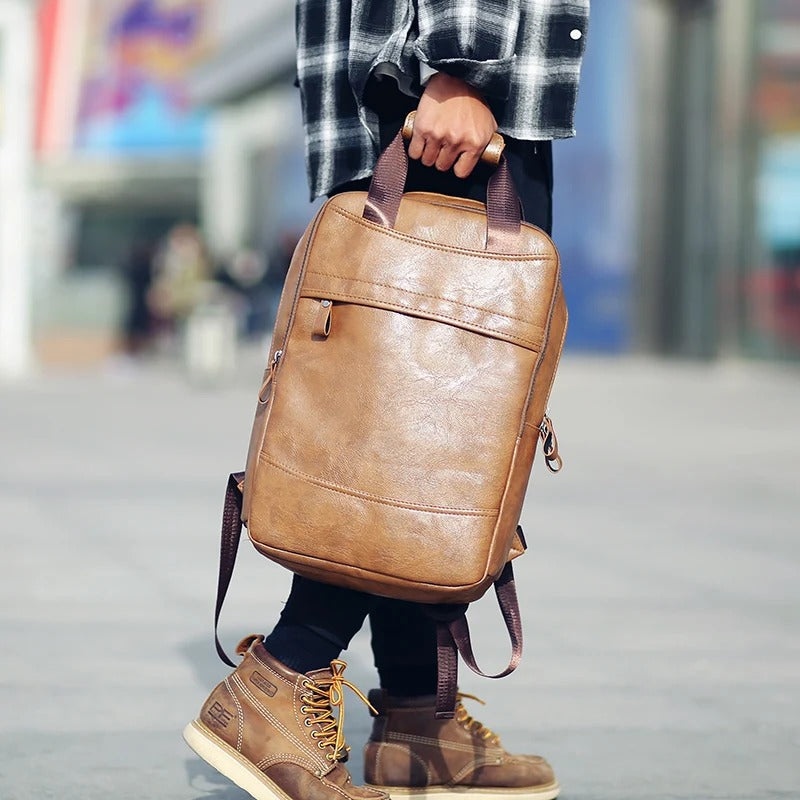 EUGENIO™ | LEATHER BACKPACK